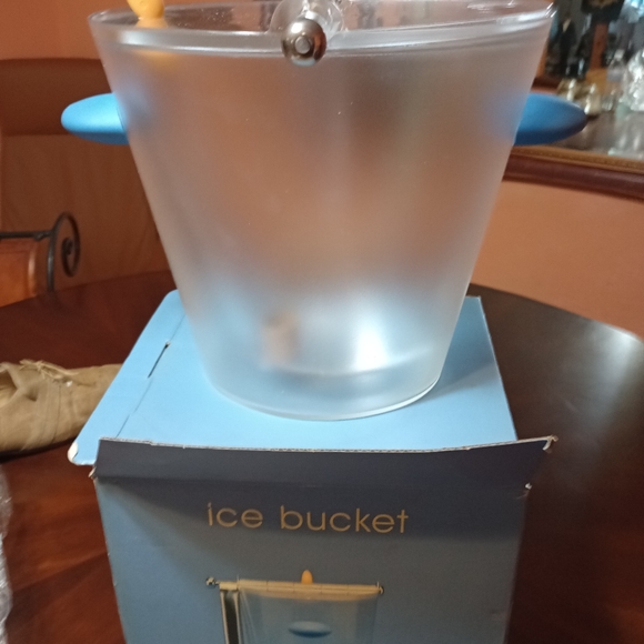 MICHEAL GRAVES Vintage Memphis Ice Bucket&Tongs - Picture 8 of 11